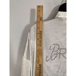 Victoria's Secret  Women’s I Do Bride Rhinestone Bridal Robe White One Size Photo 1