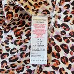Topshop Watercolor Leopard Animal Print Blouse 2 Photo 14