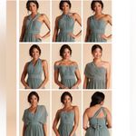 Birdy Grey Birdy Gray Taupe Grace Convertible Formal Dress With Slit Photo 10