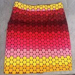 Premise  Short Skirt Size 8 Women's Geometric Circles 70s style Photo 0