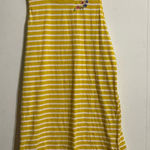 Ultra Flirt  Yellow Striped Mini Dress Photo 0