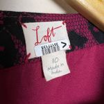 Loft CLEARANCE! Mulberry Toile Patterned Sleeveless Dress Size 10 Like New Photo 3