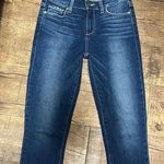 Paige  skyline ankle peg darkwash jeans Photo 2