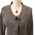 Style & Co . Black & Grey Marbled Sweater Poncho XL Photo 1