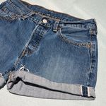 Levi's 501 Distressed Denim Cutoff Jean Shorts Size 26 Photo 3