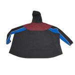 The Upside Colorblock Ash Hooded Windbreaker Jacket Full Zip 10 Black Photo 8