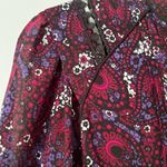 Michael Kors  Burgundy Paisley Dress Size 2 - Work or Night Out Photo 10