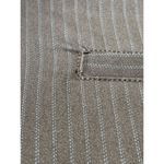 CAbi Women's Mid Rise Classic Fit Vertical Stripes Gray Dress Pants Size 10 Photo 5