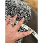 Eileen Fisher {} Knit Black and White Cap Sleeve Organic Knit Cardigan Size Small Photo 12