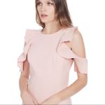 Cinq a Sept Micah‎ Ruffle Cold Shoulder Dress Size 10 Photo 1