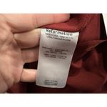 Reformation Irisa in Barcelona Border Red Floral Flounce Sz 6 NEW Photo 7