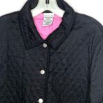 Vintage White Stag‎ Quilted Jacket Black Size M Photo 4