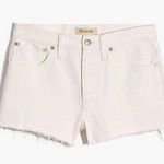 Madewell Relaxed Denim Shorts - Size 31 - Tile White - NWT Photo 0