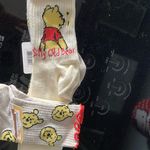 Disney  set of 2 Winnie the Pooh Silly old Bear socks NWT Photo 1