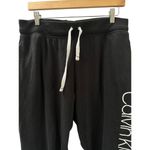 Calvin Klein Women’s Black Sleepwear Sweatpants Sz L Photo 2