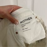 Mother The Looker Crop Glass Slipper White Size 27 Photo 4