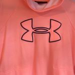 Under Armour  Womens Neon Orange Loose Fit Hoodie Sweatshirt Size M Fleece Interi Photo 1