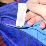 Athleta Asym Camo Compression Sonar 7/8 Shades Of Blue Tight Photo 8