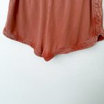 Aerie [] Burnt Orange Lived In Beach 100% Cotton Sweat Shorts Comfort Sz Large L Photo 7