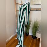 Urban Outfitters  SMALL Striped Green and White Maxi Dress Photo 4