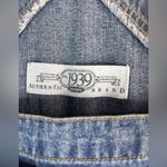 1939 Authentic Brand Denim S Denim Blue Jeans Shortalls Overalls Size 6 Photo 7