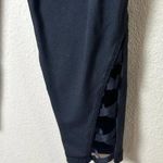 Victoria's Secret Victoria Sport Black Lace Up Leg Detail Legging Size XS Photo 1