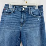 Hudson Jeans Hudson Rosalie High Rise Wide Leg Jeans in Rockport wash sz 28 released raw hem Photo 1