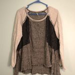 Free People  gray oversized sweater! Size small! Photo 3