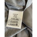 Metaphor Gray Blouse Size XL 3/4 Sleeve Chiffon Back Scoop High Low NWT Photo 6