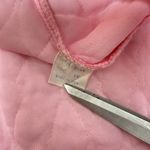 VTG Bed Jacket Womens S/M Pink Quilted Peignoir Robe Chiffon Ruffles 60’s RARE Size undefined Photo 2