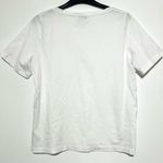 COS  V-neck Cotton T-shirt Medium Photo 5