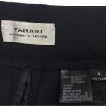 Tahari ASL Stretch Black Creased Front Bootcut Pants Womens Size 4 Photo 5
