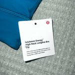 Lululemon NWT  Energy High Neck Long Line Bra *Zip 
size 8 Photo 1