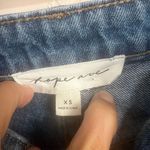 Hope Ave. XS Color Blocking Denim Shorts Blue Photo 6