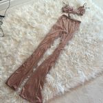 SKIMS  Velvet Logo Bra and Pant Set Photo 5