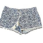 Jolt  shorts size 9 blue white elastic waist pockets Photo 0