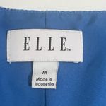 Elle Blue Lace Sleeveless Dress with Black Belt, Women's Size Medium Photo 3