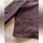 Cupcakes and‎ Cashmere Women’s Crop Moto Full Zip Jacket Size Medium Purple Photo 4