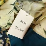 Acne Studios Acne studio  Loretta Floral Print Blouse Green size 6 Photo 5