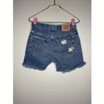 Levi's Womens ‎ 550 Relaxed Fit Americana Cut-off Jean Shorts Sz 28 Photo 4