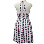 Jonathan Martin Adorable! Halter Sundress Cotton Size 8 Smocked Back Polka Dot Photo 3