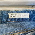 Bullhead Denim Co Bullhead Distressed High Rise Denim Shorts Size 24 Photo 1