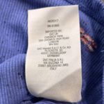 Peace Love World  Confetti Rib Knit Henley Baja Blue M A628317 NEW Photo 6