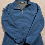 Eddie Bauer Women's Soft Shell Blue Jacket Coldwell Banker Embroidered Sz M Photo 0
