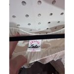 Selfie Leslie  White Off The Shoulder Lace Trim Cropped Top Size L Photo 5