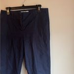 Women’s Boden Richmond Pants Navy Blue Size 12R Photo 4