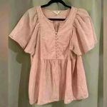 Terra & Sky Women’s Pink  Blouse Photo 0
