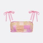 Elysiian  Pink Paisley Bikini Photo 4