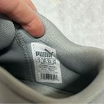 Puma Tennis Shoe Sneaker Velcro Strap Lace Up Gray US Womens Size 8.5 Photo 7