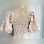 Japra women’s tops size small boho top like new Tan Photo 5